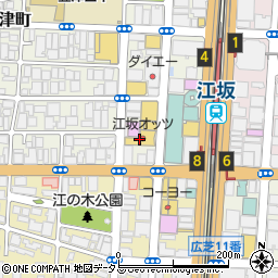 江坂オッツ周辺の地図