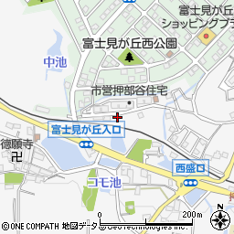 兵庫県神戸市西区押部谷町西盛541-10周辺の地図