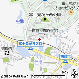 兵庫県神戸市西区押部谷町西盛541-1周辺の地図
