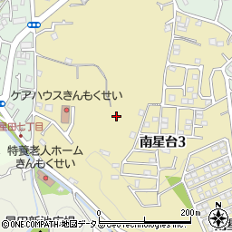 大阪府交野市南星台周辺の地図