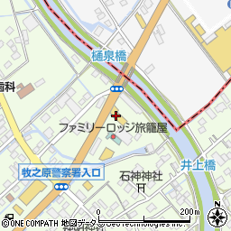 静岡日産自動車細江店周辺の地図
