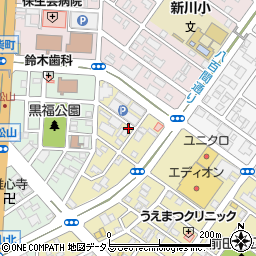亀井三周辺の地図