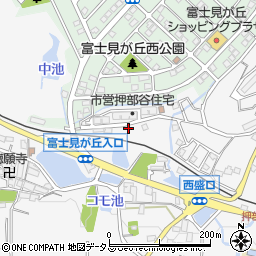 兵庫県神戸市西区押部谷町西盛541周辺の地図