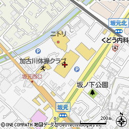 リハビリデイサービスnagomi加古川店周辺の地図