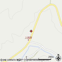 広島県山県郡北広島町高野387周辺の地図