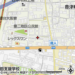 株式会社日本電機サービス　関西営業所周辺の地図