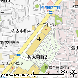 ゴルフパートナー大阪守口店周辺の地図