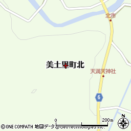 広島県安芸高田市美土里町北周辺の地図