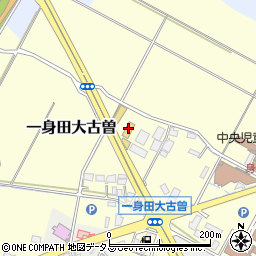 トヨタカローラ三重一身田店周辺の地図