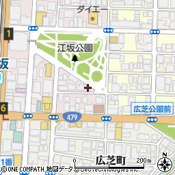江坂 久葉周辺の地図