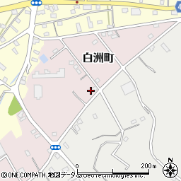 静岡県浜松市中央区白洲町276周辺の地図