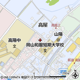 岡山県赤磐市上市92周辺の地図