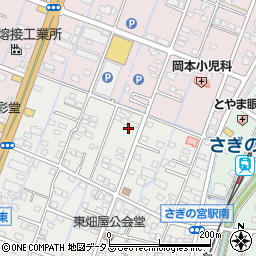 静岡県浜松市中央区有玉南町434周辺の地図