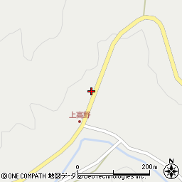 広島県山県郡北広島町高野382周辺の地図