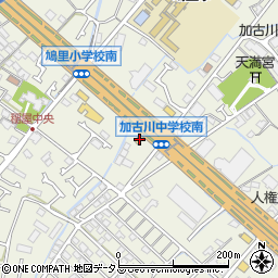 兵庫県加古川市加古川町南備後13周辺の地図