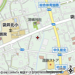 静岡県袋井市久能1408周辺の地図