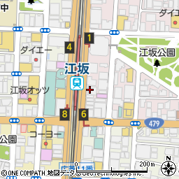やきとりの名門 秋吉 江坂店周辺の地図