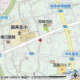 静岡県袋井市久能1430周辺の地図