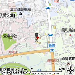 伊賀市社会事業協会睦保育園周辺の地図