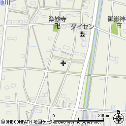 静岡県浜松市中央区豊西町96周辺の地図