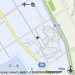 兵庫県加古郡稲美町中一色491周辺の地図