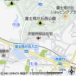 兵庫県神戸市西区押部谷町西盛566-42周辺の地図