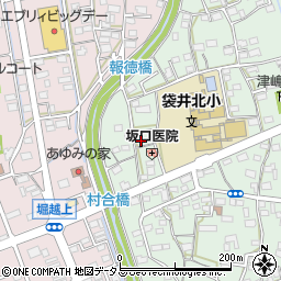 静岡県袋井市久能1548-1周辺の地図
