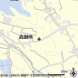 静岡県掛川市高御所1380周辺の地図