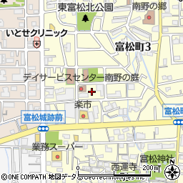 兵庫県尼崎市富松町3丁目3周辺の地図