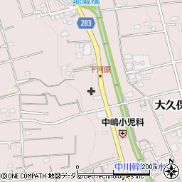 静岡県磐田市大久保441-1周辺の地図