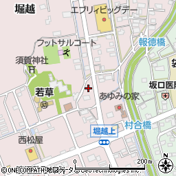 静岡県袋井市堀越941周辺の地図