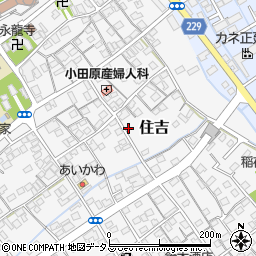 静岡県榛原郡吉田町住吉2070周辺の地図