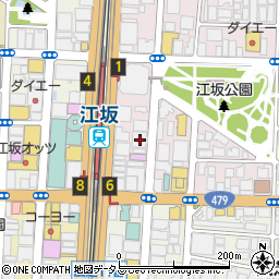 内海造船株式会社大阪支社周辺の地図