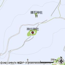 神出神社周辺の地図