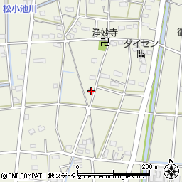 静岡県浜松市中央区豊西町85周辺の地図