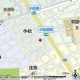 和乃家周辺の地図