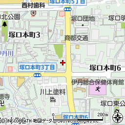 橋村歯科医院周辺の地図