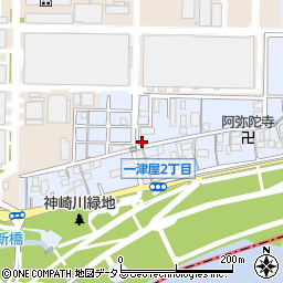 株式会社丸福工業　淀川営業所周辺の地図