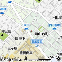 豊橋研修センター周辺の地図