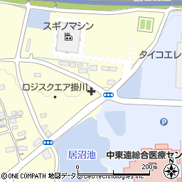 南山堂薬局掛川本店周辺の地図