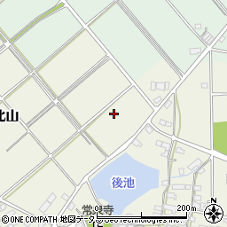 兵庫県加古郡稲美町北山周辺の地図