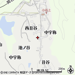 京都府木津川市加茂町大野西丑谷26周辺の地図