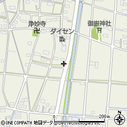 静岡県浜松市中央区豊西町128周辺の地図