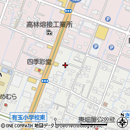 静岡県浜松市中央区有玉南町461周辺の地図