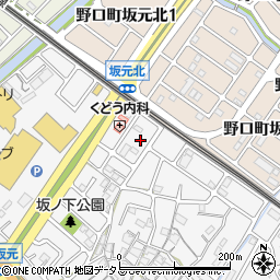 兵庫県加古川市野口町坂元1047周辺の地図