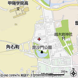 兵庫県西宮市毘沙門町3-14周辺の地図