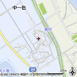 兵庫県加古郡稲美町中一色394周辺の地図