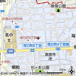 エイト合繊株式会社　大阪営業所周辺の地図