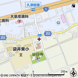 ＫＵＭＯＮ袋井東教室周辺の地図