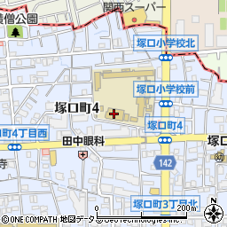 尼崎市立　塚口こどもクラブ周辺の地図